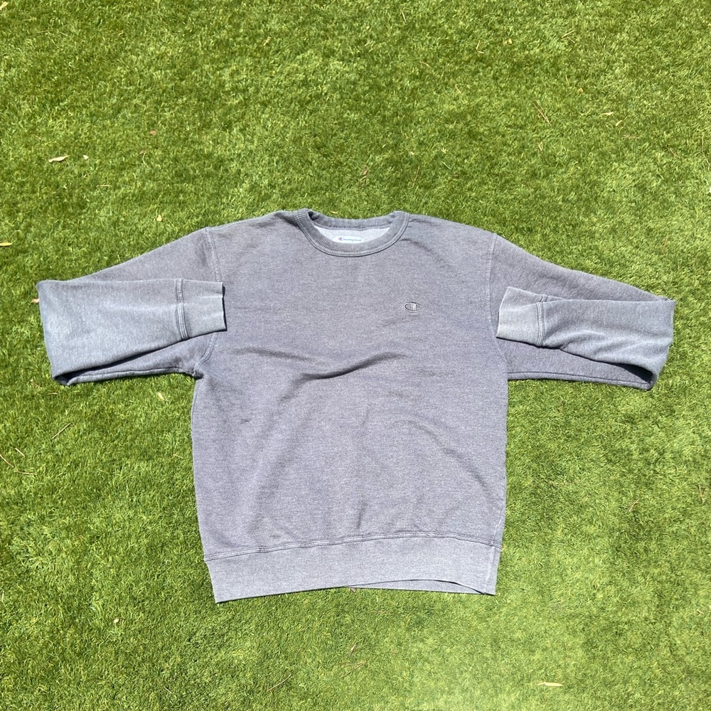 Gray champion sweater